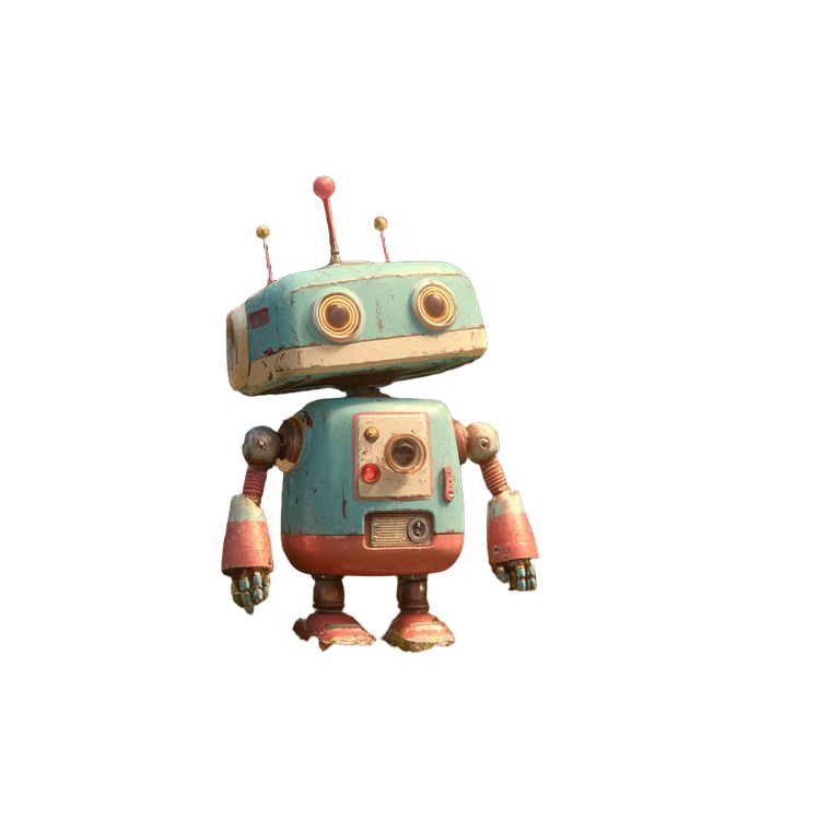 Cute Robot Explorer Vinyl Car Decal Sticker – Waterproof & UV-Resistant 6.826666666666667"
