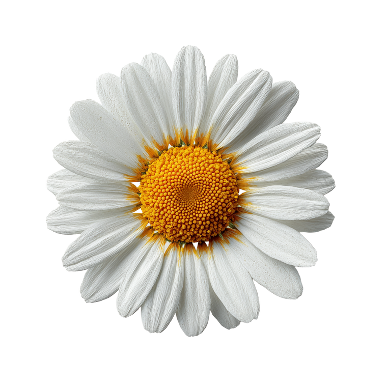 Single Daisy Flower V3 Vinyl Car Decal Sticker – Waterproof & UV-Resistant 6.826666666666667"