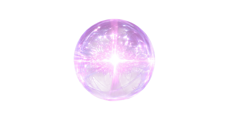 Bioluminescent Energy Sphere Vinyl Car Decal Sticker – Waterproof & UV-Resistant 2.72"