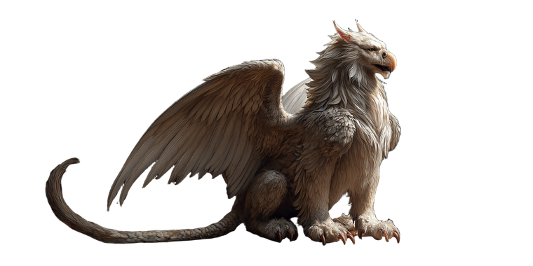 Fantasy Griffin V5 Vinyl Car Decal Sticker – Waterproof & UV-Resistant 2.56"
