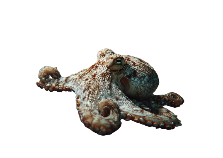 Camouflaging Octopus Vinyl Car Decal Sticker – Waterproof & UV-Resistant 3.0933333333333333"