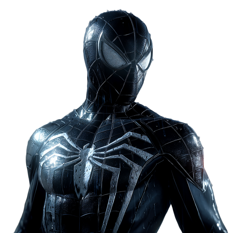 Symbiote Spider-Man V5 Vinyl Car Decal Sticker – Waterproof & UV-Resistant 3.4133333333333336"