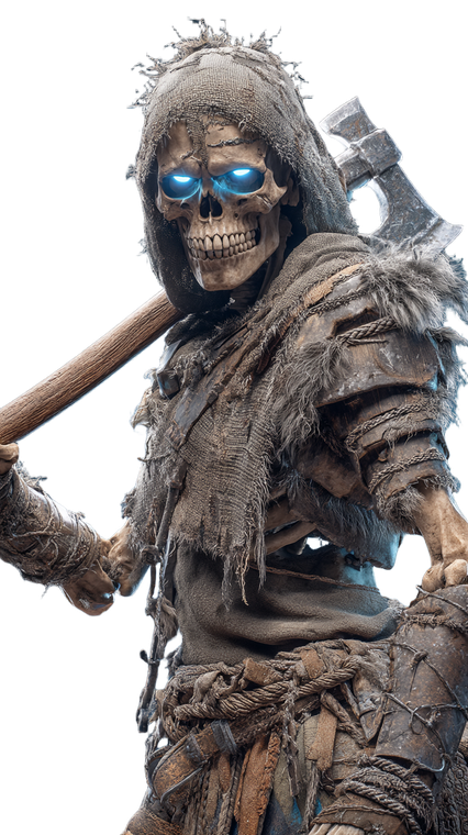 Undead Viking Warrior V3 Vinyl Car Decal Sticker – Waterproof & UV-Resistant 4.8533333333333335"