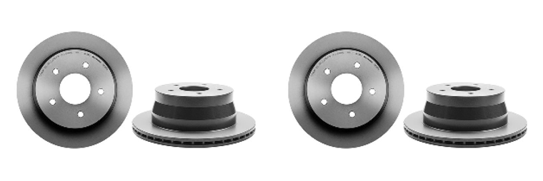 2x Ultimate Performance Brake Rotor | Brembo | 1997-2005 Various Fitment | Cast Iron, Vented