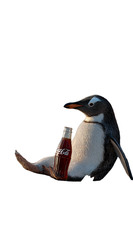 Penguins On Deckchairs Vinyl Car Decal Sticker – Waterproof & UV-Resistant 9.706666666666667"
