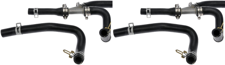 2x 2009-2010 Dodge Journey Heater Hose | Upgraded Aluminum Y-Connectors | Quality Engineering