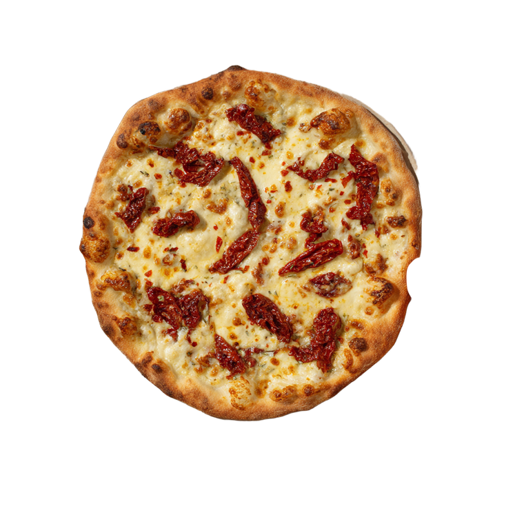 Hand Holding Pizza V3 Vinyl Car Decal Sticker – Waterproof & UV-Resistant 6.826666666666667"