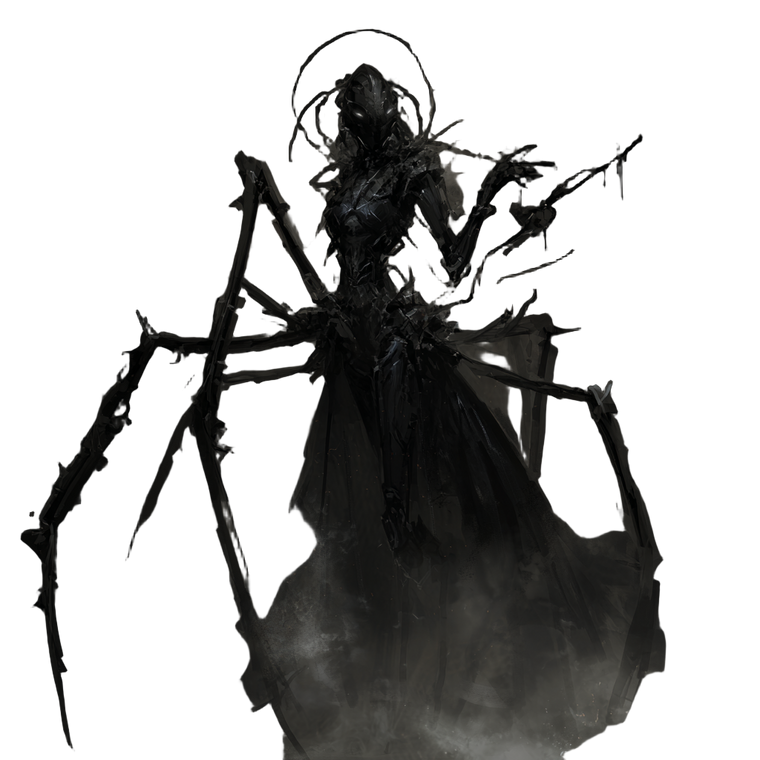 Spider Goddess Mortal Vinyl Car Decal Sticker – Waterproof & UV-Resistant 6.826666666666667"