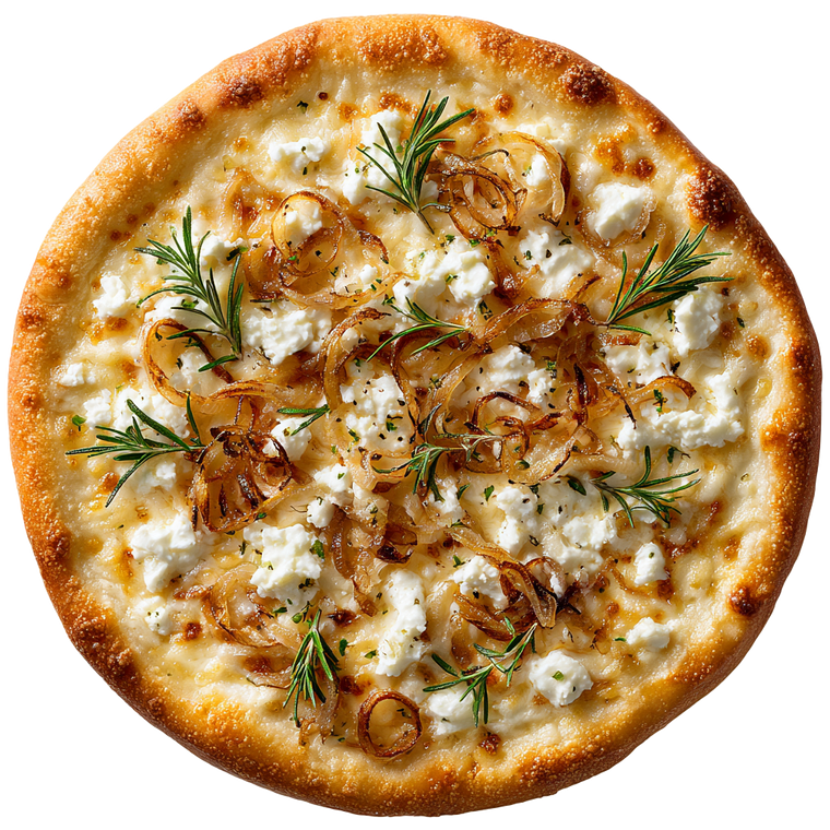 Goat Cheese Pizza Vinyl Car Decal Sticker – Waterproof & UV-Resistant 3.4133333333333336"