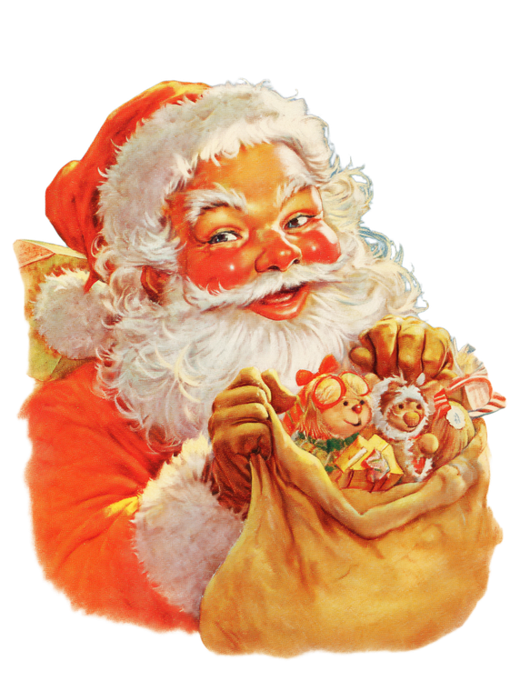 Jolly Santa Claus V10 Vinyl Car Decal Sticker – Waterproof & UV-Resistant 8.213333333333333"