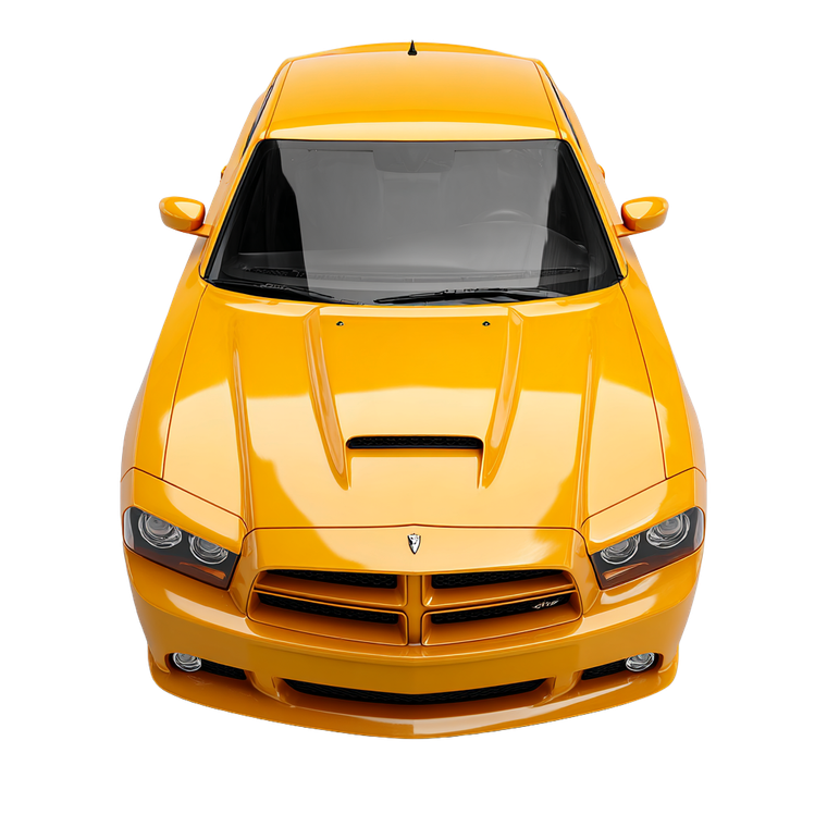 Charger Hood Scoop Vinyl Car Decal Sticker – Waterproof & UV-Resistant 3.4133333333333336"