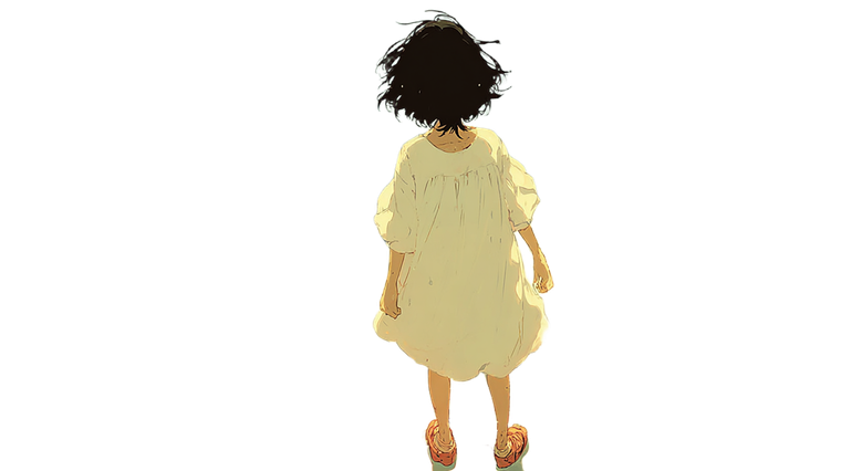 Girl On Dock Vinyl Car Decal Sticker – Waterproof & UV-Resistant 2.72"