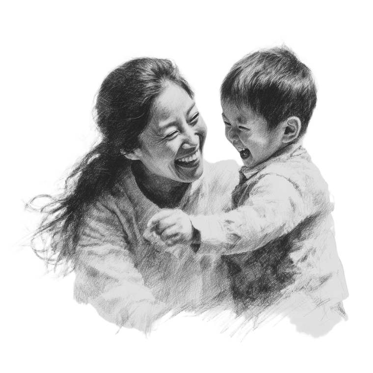 Mother And Son V70 Vinyl Car Decal Sticker – Waterproof & UV-Resistant 3.4133333333333336"