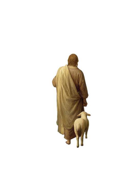 Good Shepherd Jesus V6 Vinyl Car Decal Sticker – Waterproof & UV-Resistant 8.746666666666666"