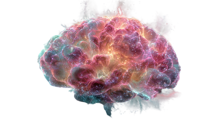 Cosmic Brain Nebula V2 Vinyl Car Decal Sticker – Waterproof & UV-Resistant 5.4