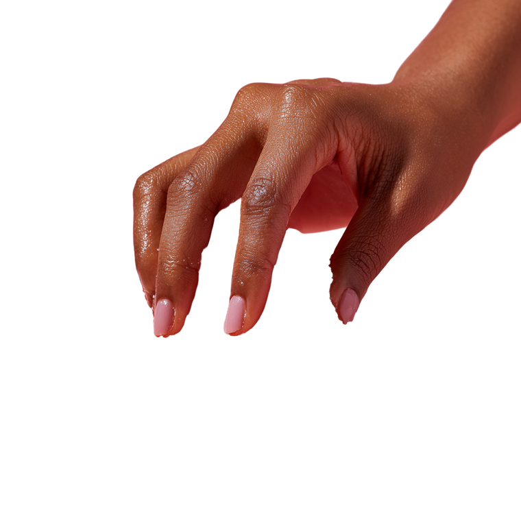 Hand In Sugar Scrub Vinyl Car Decal Sticker – Waterproof & UV-Resistant 3.4133333333333336"