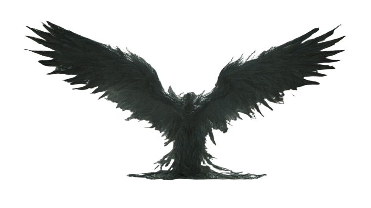 Fallen Winged Being Vinyl Car Decal Sticker – Waterproof & UV-Resistant 5.4