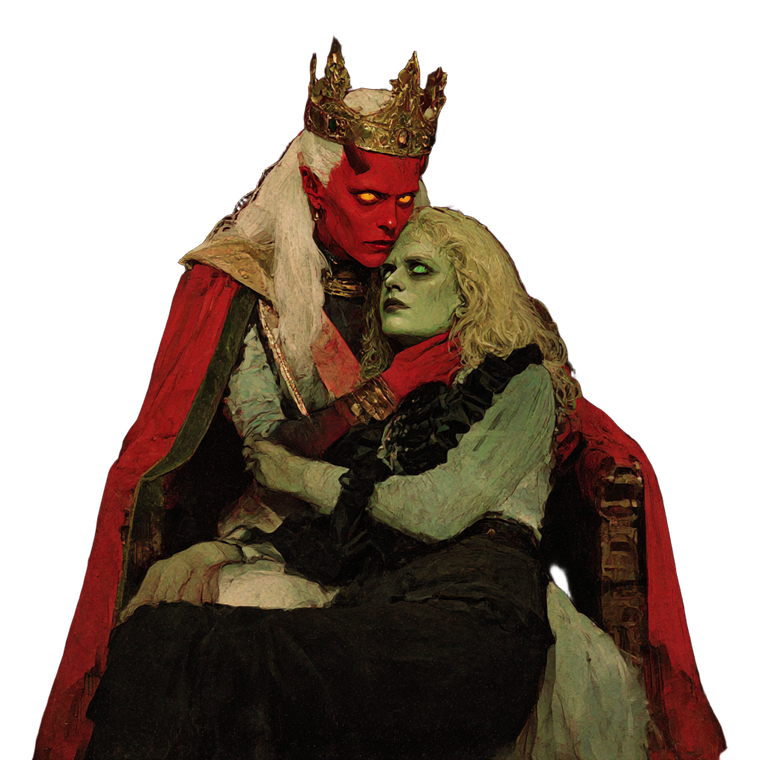 Vampire Queen Portrait V4 Vinyl Car Decal Sticker – Waterproof & UV-Resistant 6.826666666666667"