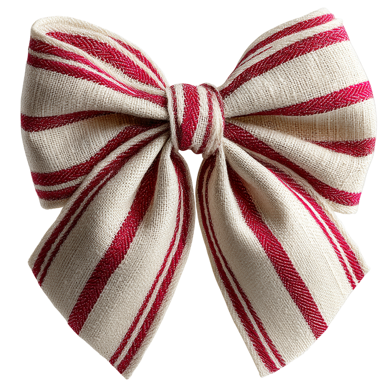 Fabric Ribbon Bow Vinyl Car Decal Sticker – Waterproof & UV-Resistant 3.4133333333333336"