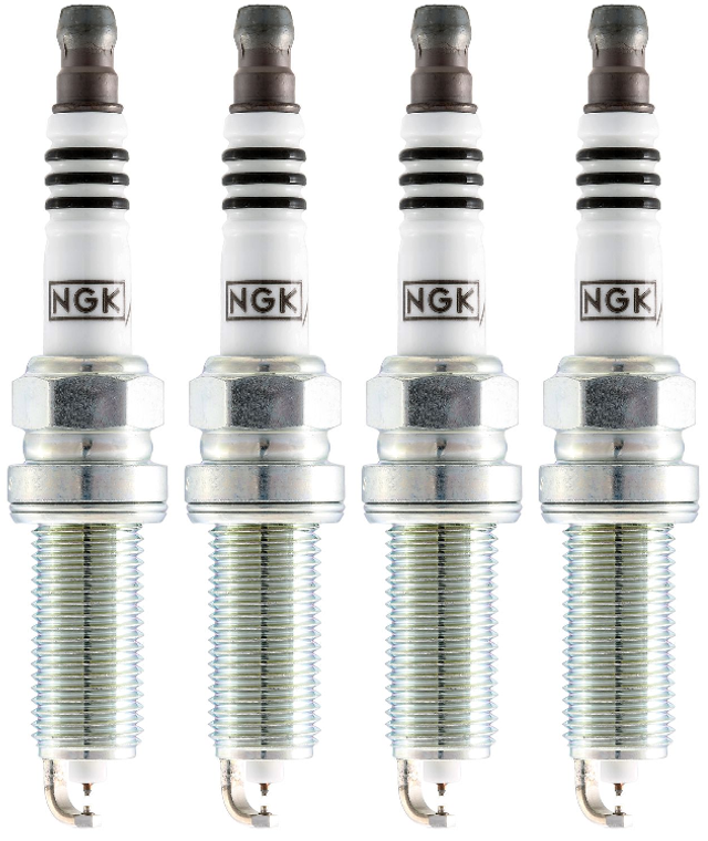 4x NGK DF6H-11B Laser Iridium Spark Plug | Trivalent Metal Plating | Superior Strength | Anti-Seizing | Copper Core | OE Replacement