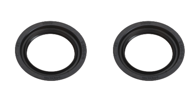 2x National Seal Wheel Seal | OE Replacement, Low Swell Design, Multi-Lip, Reliable Performance