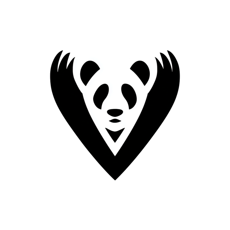 Disco Panda Logo Vinyl Car Decal Sticker – Waterproof & UV-Resistant 6.826666666666667"