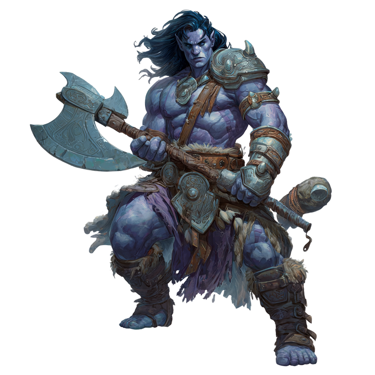 Goliath Barbarian Warrior V5 Vinyl Car Decal Sticker – Waterproof & UV-Resistant 3.4133333333333336"