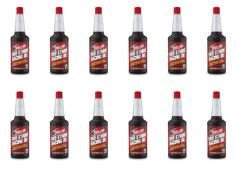 12x Red Line Oil | 16 Ounce Bottle | Ultimate 2-Cycle Performance | Racing Engines