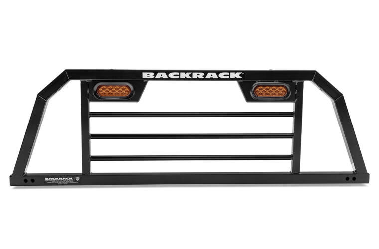Ultimate Backrack SRL Series Headache Rack | Truck-Shaped Design, Powder Coated Steel | Intense Cargo Protection