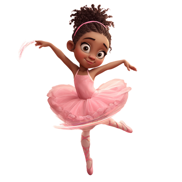 Twirling Ballerina Girl V2 Vinyl Car Decal Sticker – Waterproof & UV-Resistant 3.4133333333333336"