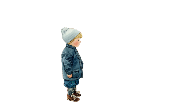 Child At Bakery Vinyl Car Decal Sticker – Waterproof & UV-Resistant 2.72"