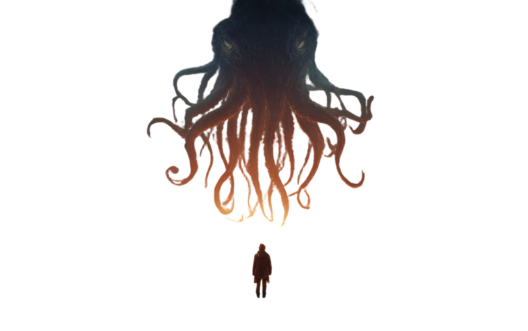 Cthulhu Mythos Horror Vinyl Car Decal Sticker – Waterproof & UV-Resistant 5.76"