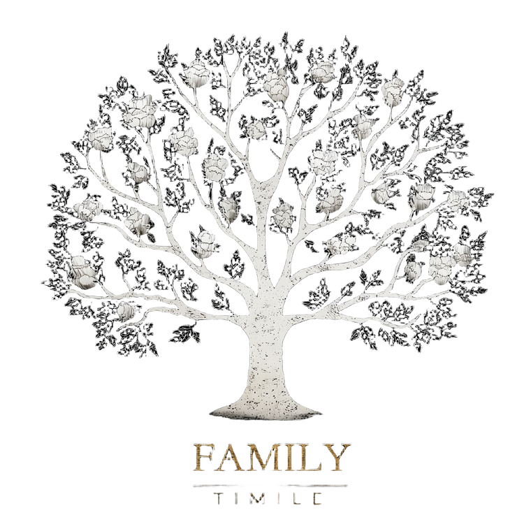 Black Family Tree Vinyl Car Decal Sticker – Waterproof & UV-Resistant 3.4133333333333336"