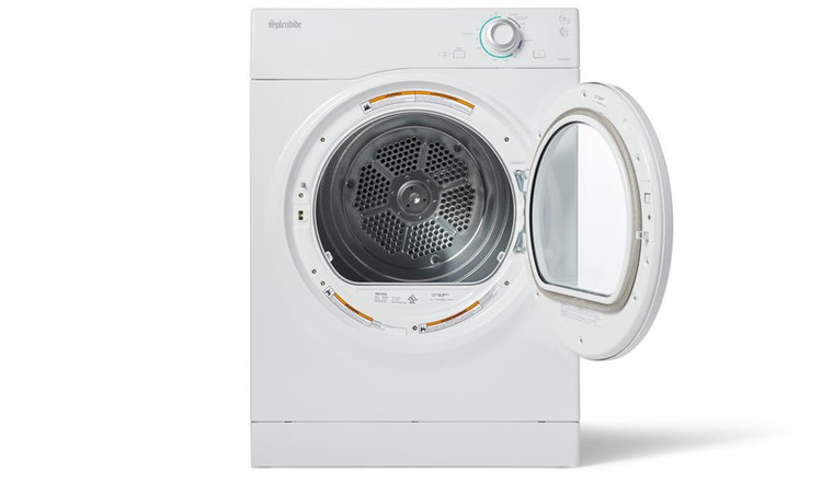 Splendide Clothes Dryer | Reliable Performance | 13lb Capacity | Quieter Operation | Easy Install
