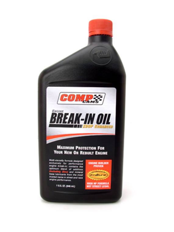 Optimize Engine Break-In With COMP Cams SAE 10W-30 Conventional Oil | 1 Quart