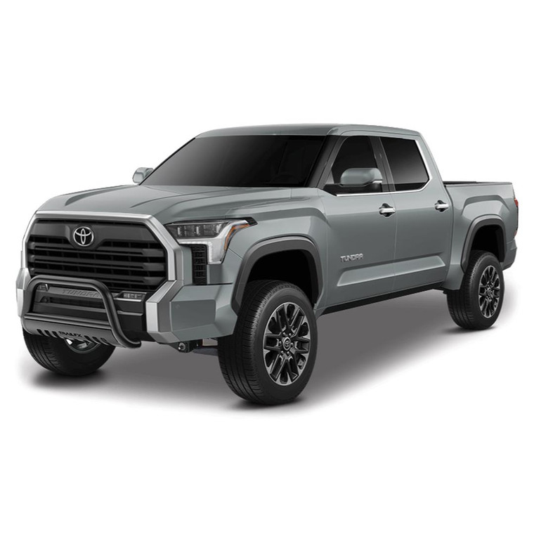 2022-2024 Tundra Bull Bar | TrailFX TFX Bull Bars | Titanium Black, Steel, 3" Tube | Skid Plate, Optional Lighting Holes