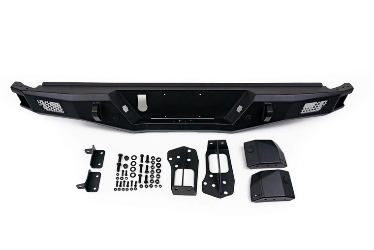 DV8 Offroad MTO Series Bumper | High Clearance Toyota Tacoma Black Steel