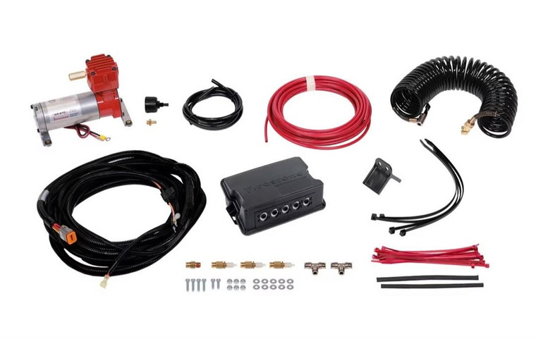 Firestone Industrial Helper Spring Compressor Kit | Air Command | Dual Path Control | Wireless Control System | Heavy Duty Compressor | 30-ft Tubing