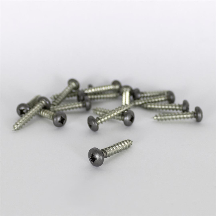 Icon Stainless Steel Pan Head Screws | Grey | Pack of 15