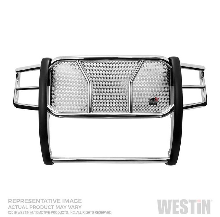 Ultimate Protection: Westin HDX Grille Guard | Polished 304 Stainless Steel | 2 Inch Diameter | Fits 2020-2023 Chevrolet Silverado 2500 HD, 3500 HD