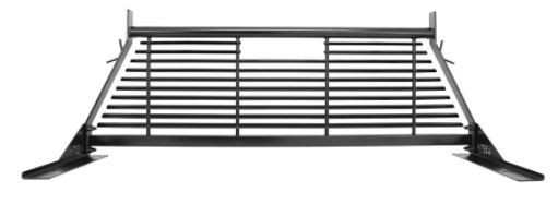 Westin Automotive HDX Heavy Duty Headache Rack | For Tool Boxes Up to 70 Inches | Powder Coated Black Steel