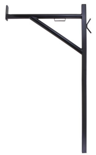 Westin Automotive HDX Heavy Duty Ladder Rack | Multi-Fit Commercial Grade | Mounts to Inner Wall | Adjustable Height | Powder Coated Black