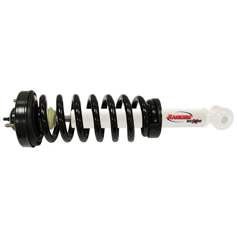 Enhanced Performance Shock Absorber | Rancho RS55000X for Ford F-150 | Nitro-Carburized Rod, Dual-Welded Loops, Progressive Engagement Valving