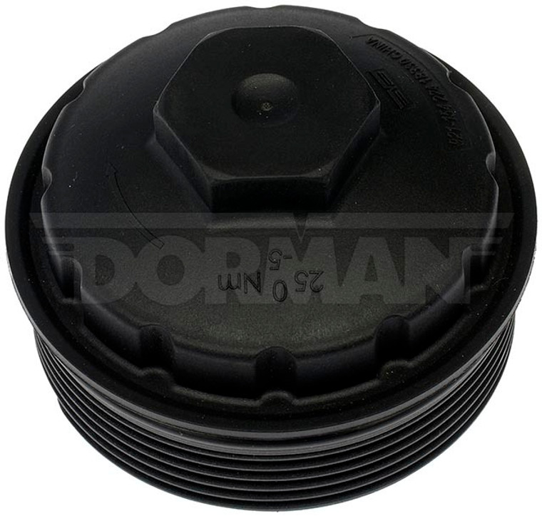 Dorman Oil Filter Cover | Ideal Replacement, Durable Construction, Easy Install | Fits OEM Filters