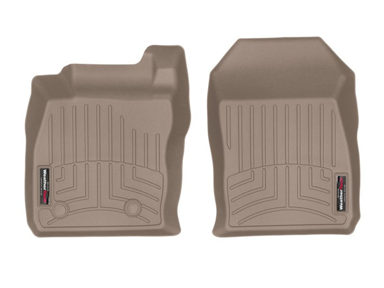 Ultimate Tan Floor Liner Set | Weathertech Fitment | Molded Thermoplastic Polyolefin Material | Absolute Interior Protection