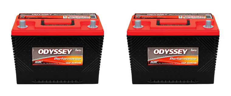 2x Upgrade Your Battery Game with Odyssey Performance Battery | 34 BCI Group | 12V 792 CCA/1200 CA