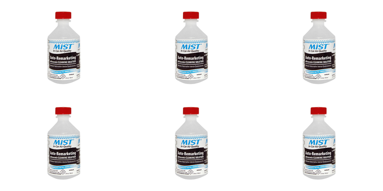 6x MiST Lemon Scent Mold & Mildew Treatment | For MiST II Unit | Prevents Growth & Treats Mold On Contact