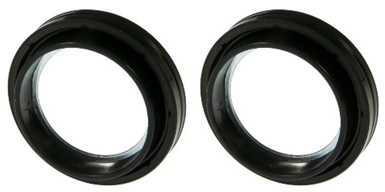 2x Reliable National Seal Axle Tube Seal | Ideal for Low Swell | Spring Loaded Design | High Performance