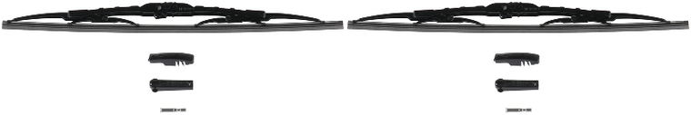 2x Bosch 16 Inch Windshield Wiper Blade | All Steel Frame | Clear View & Safety | Easy Installation
