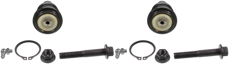 2x Moog Chassis Ball Joint | Problem Solver, OE Replacement | Fits 2003-2019 Nissan Rogue, Murano, Quest